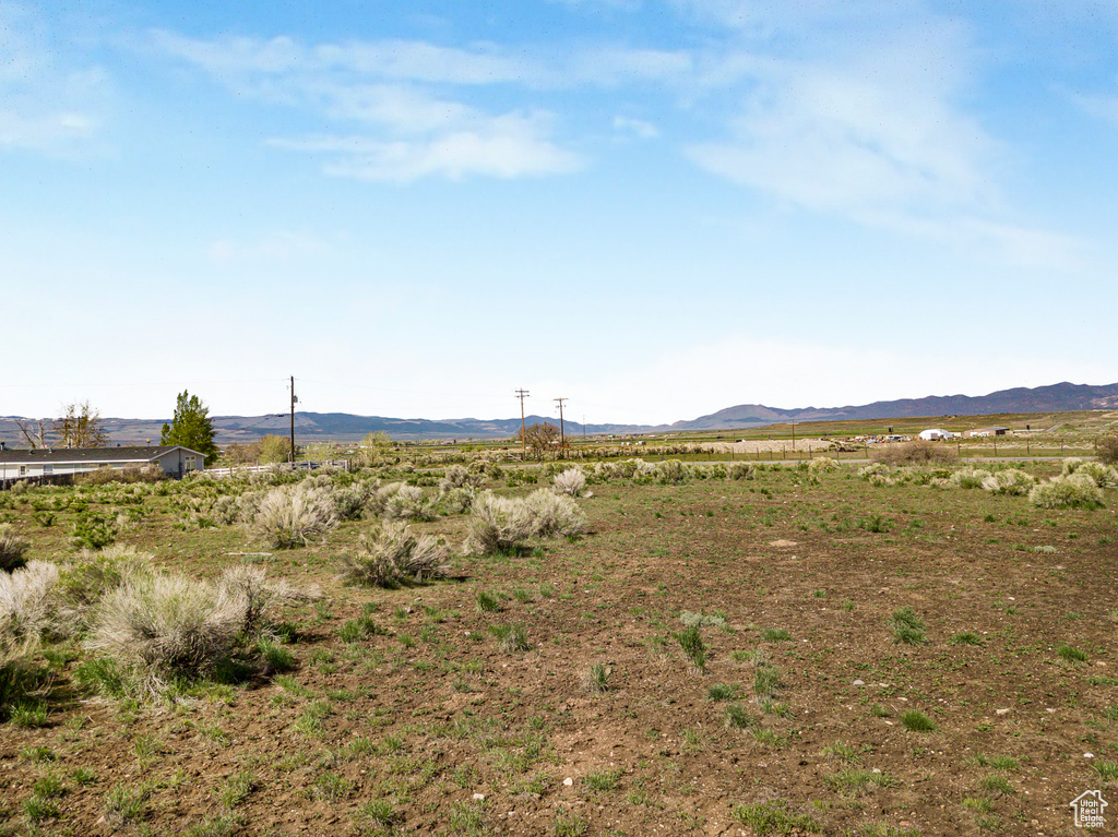 Exterior space featuring a mountain view and a rural view