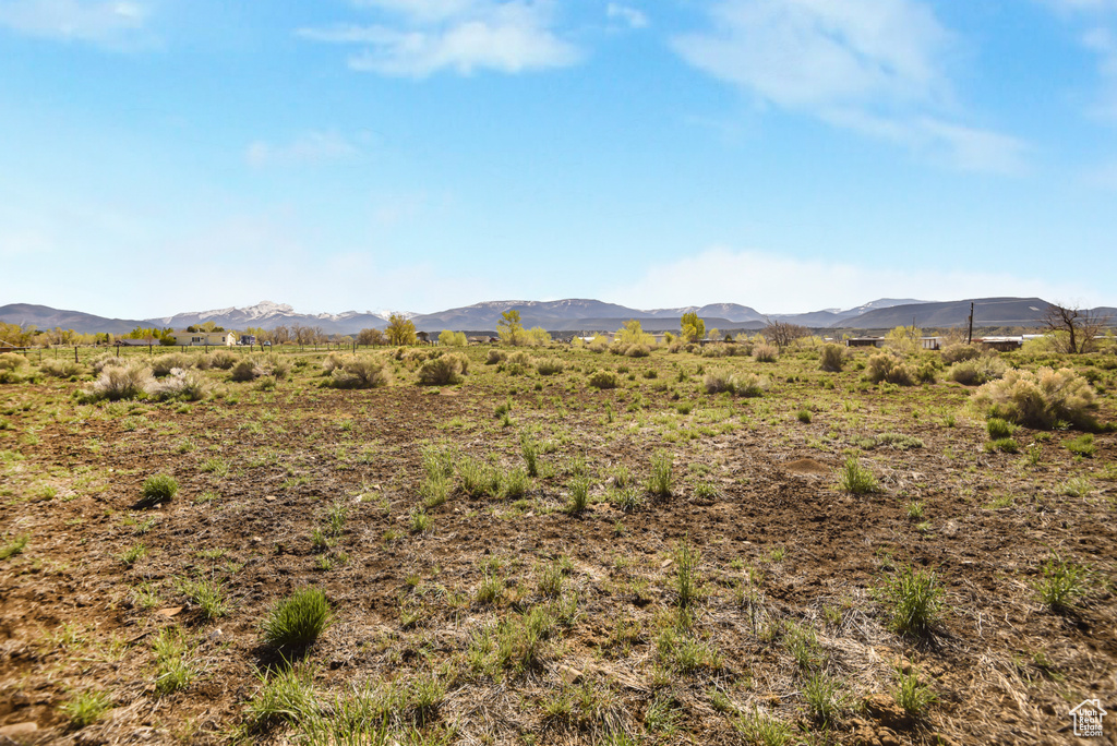 View of mountain feature featuring a rural view