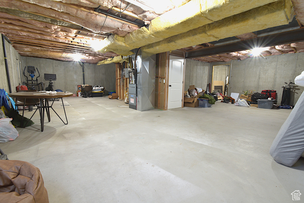 View of basement