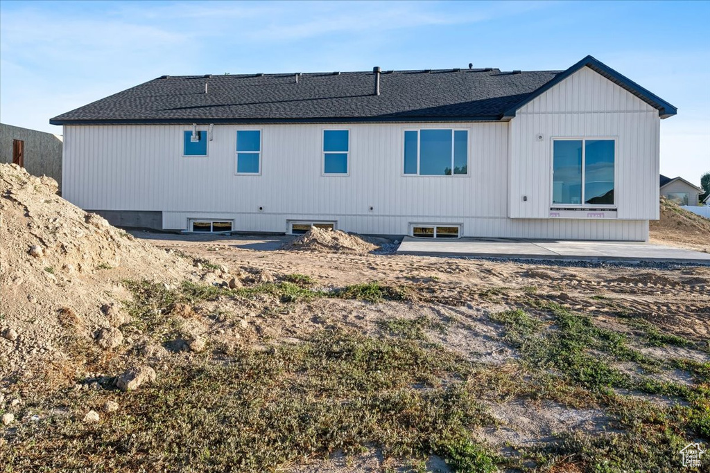 View of rear view of house