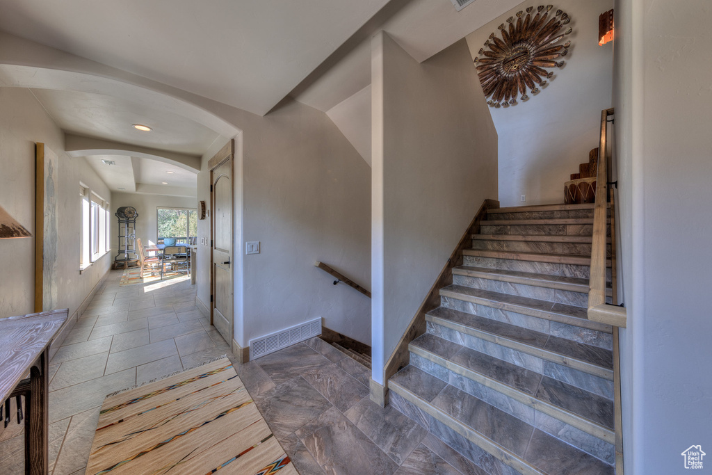 View of staircase