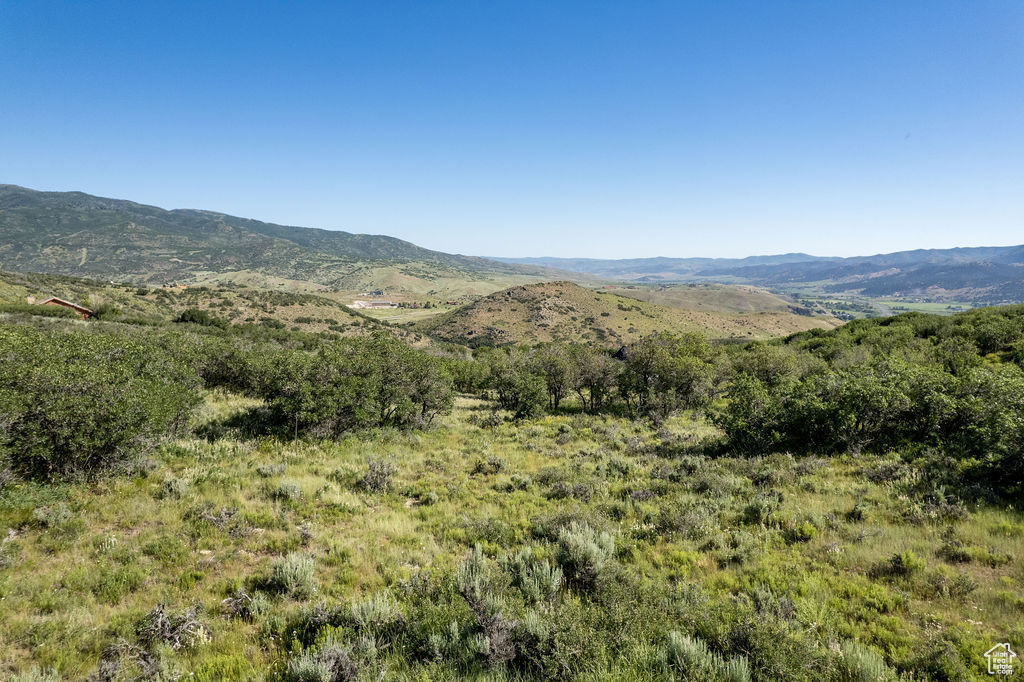 View of mountain feature