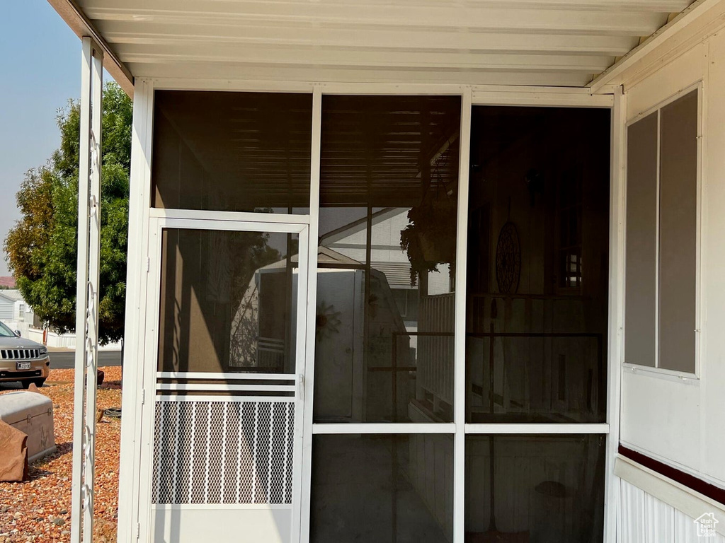 View of entrance to property