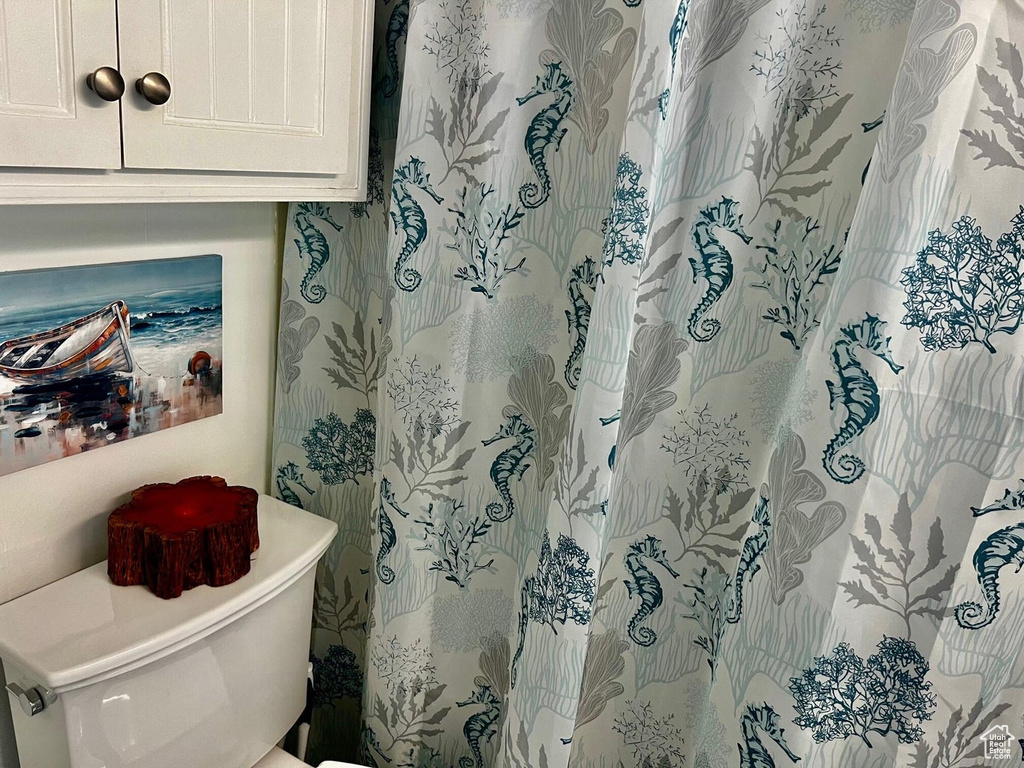Bathroom with toilet