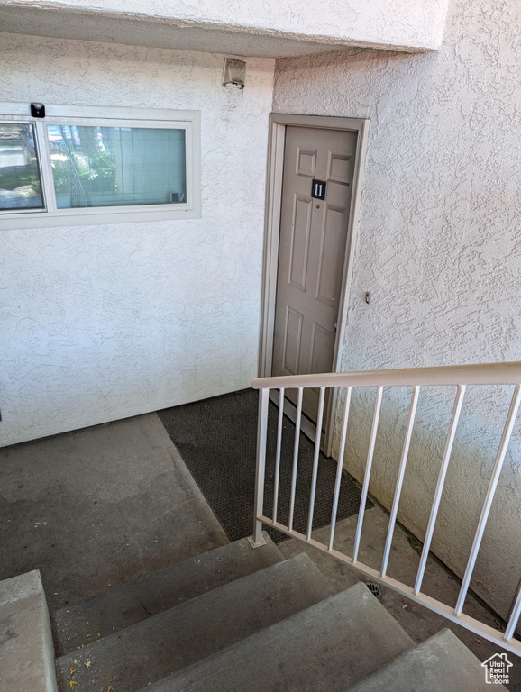 View of staircase