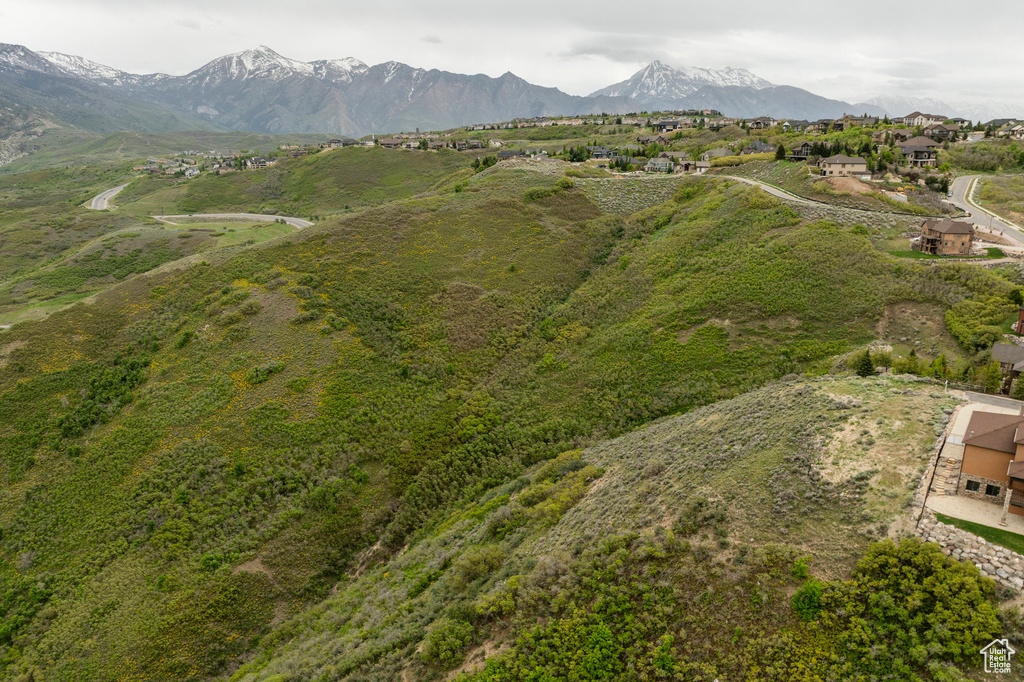 View of mountain backdrop