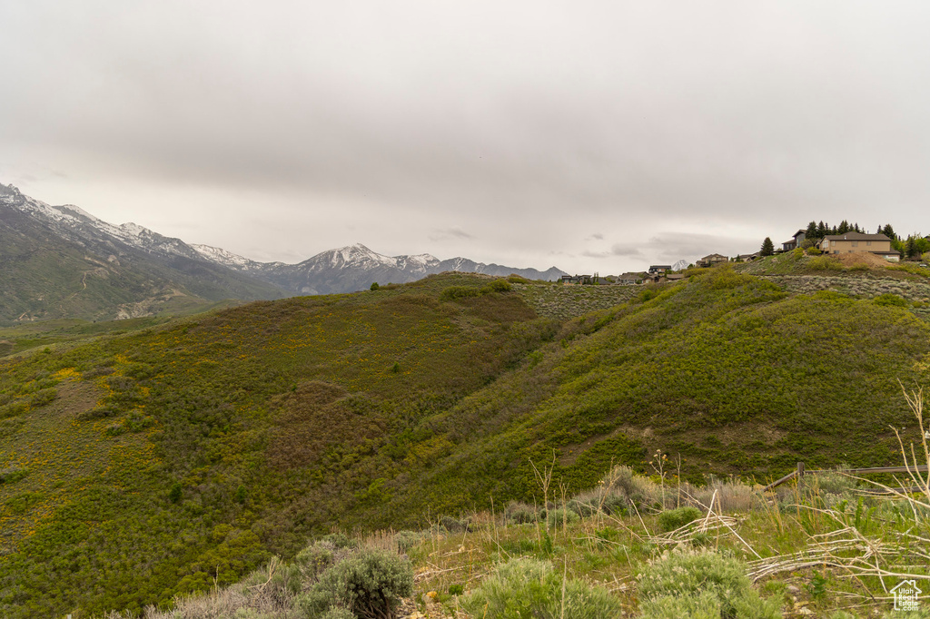 View of mountain backdrop