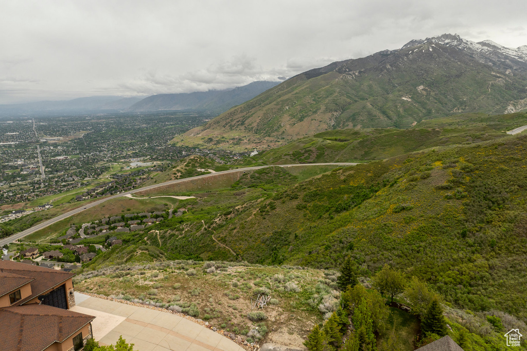 View of mountain backdrop
