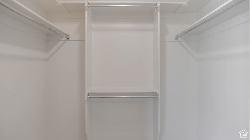 View of spacious closet