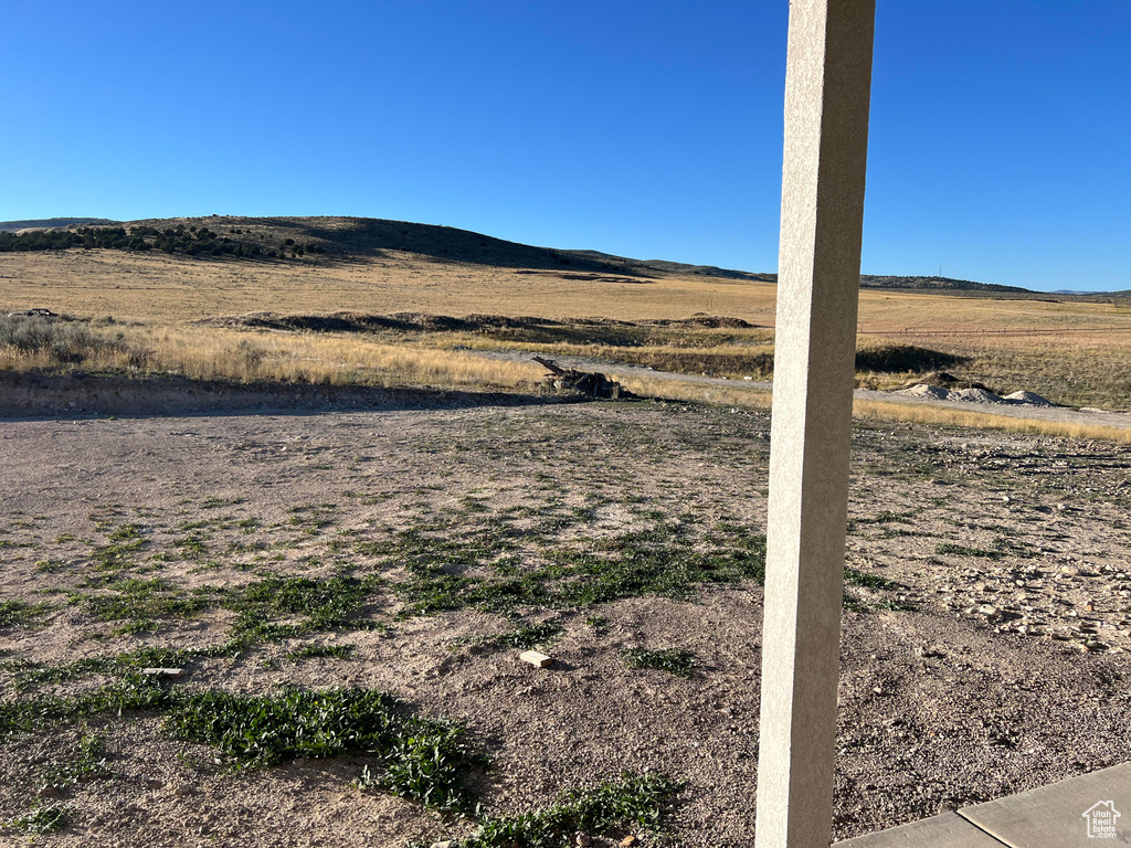 Exterior space featuring a rural view