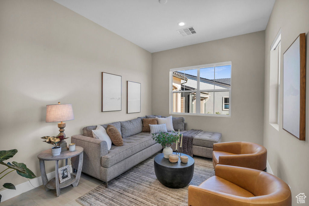 View of living room