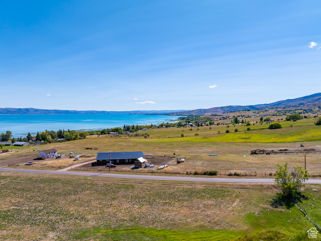 Exterior space featuring a rural view and a water view