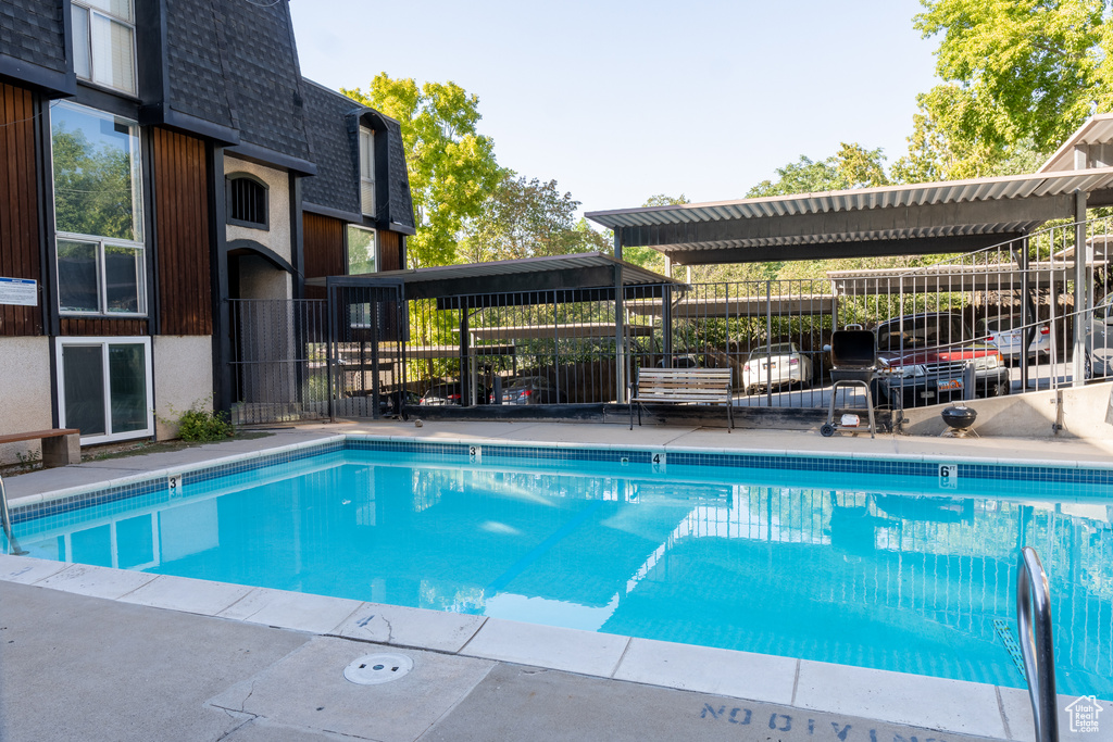 View of swimming pool