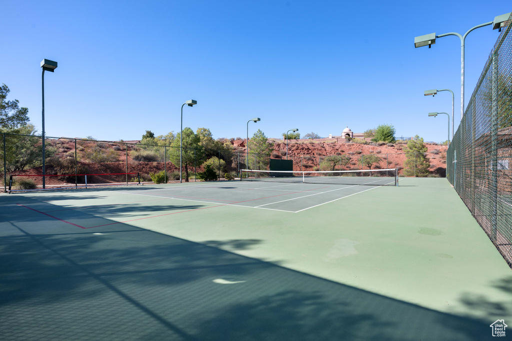 View of sport court