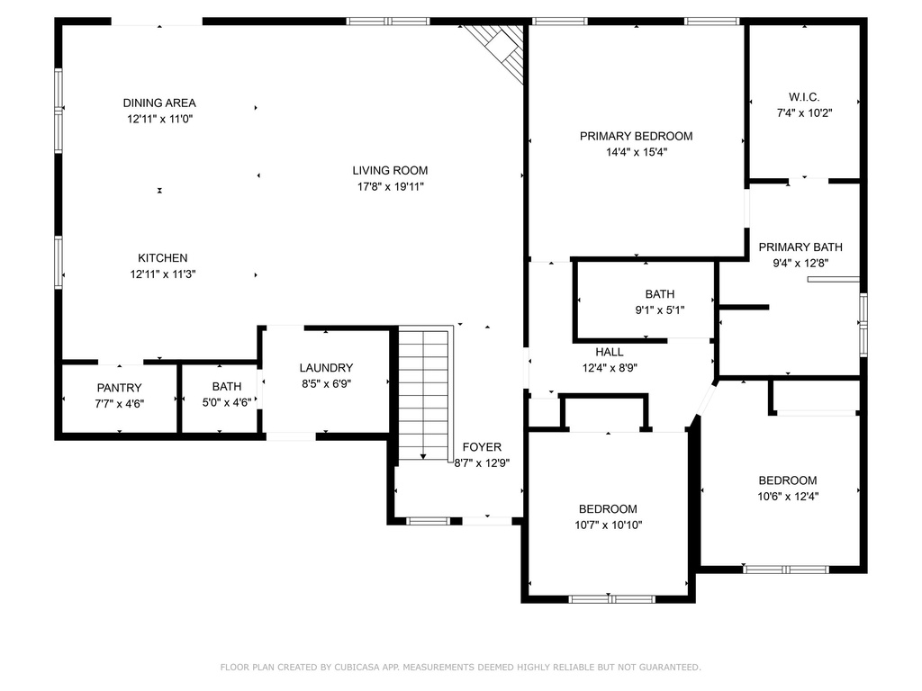 Floor plan / room layout