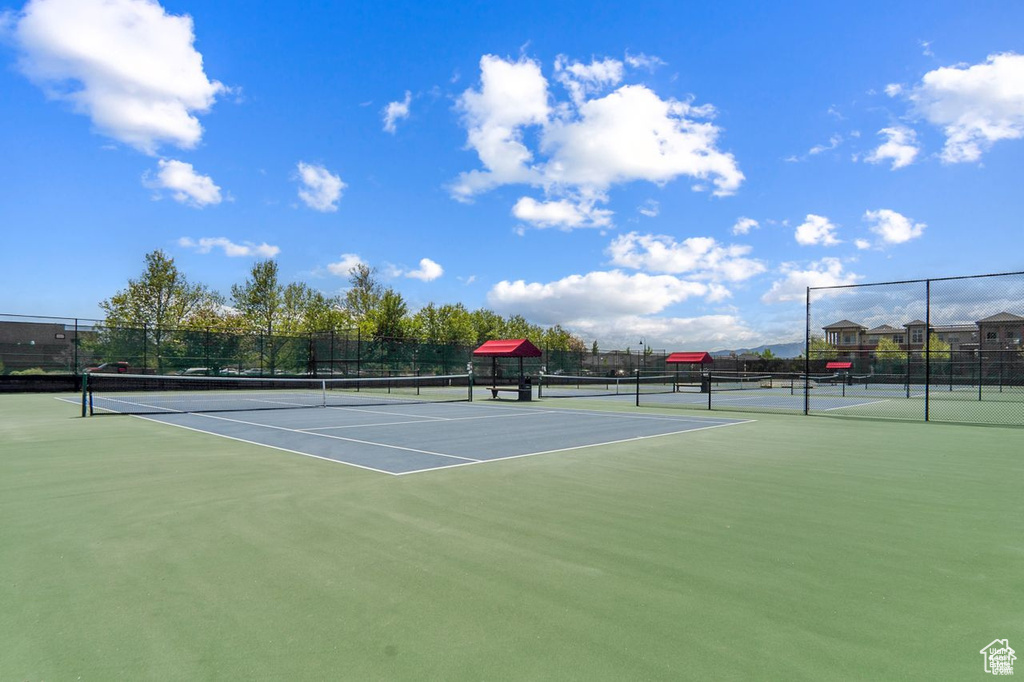 View of sport court