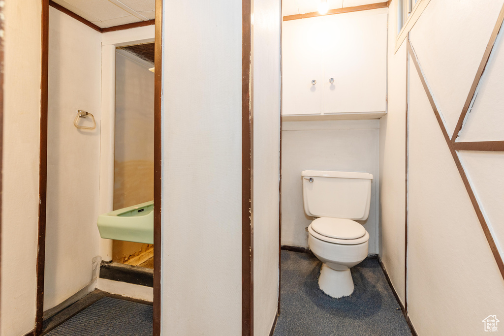 Bathroom with toilet