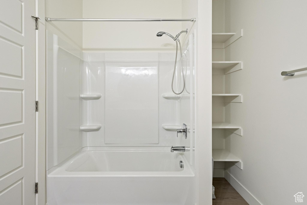 Bathroom with baseboards