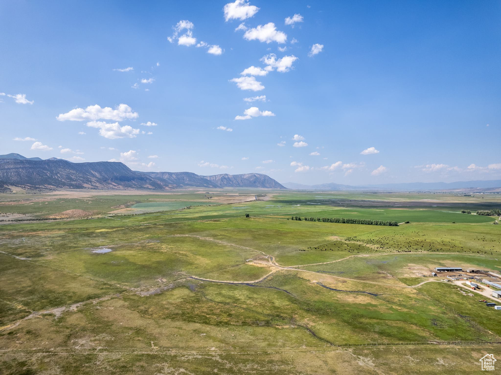 Property view of mountains featuring a rural view