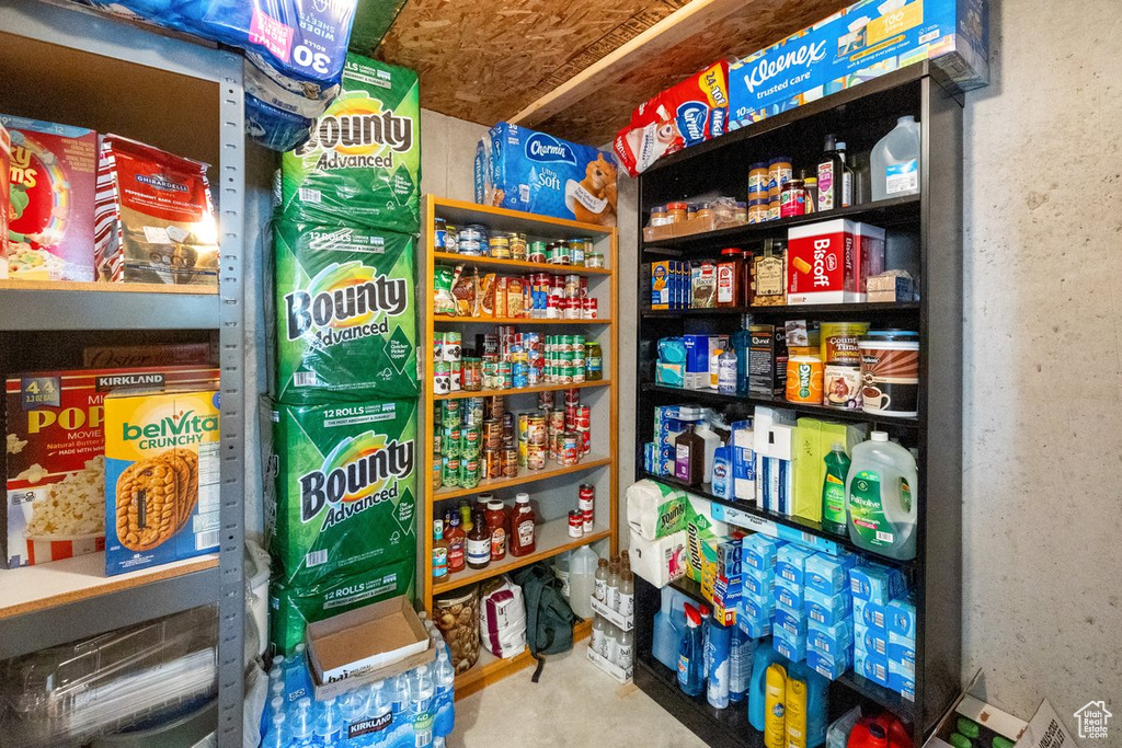 View of pantry