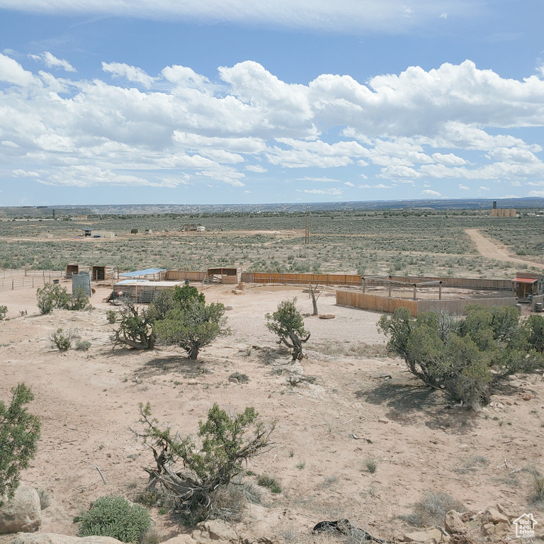 View of yard featuring a rural view