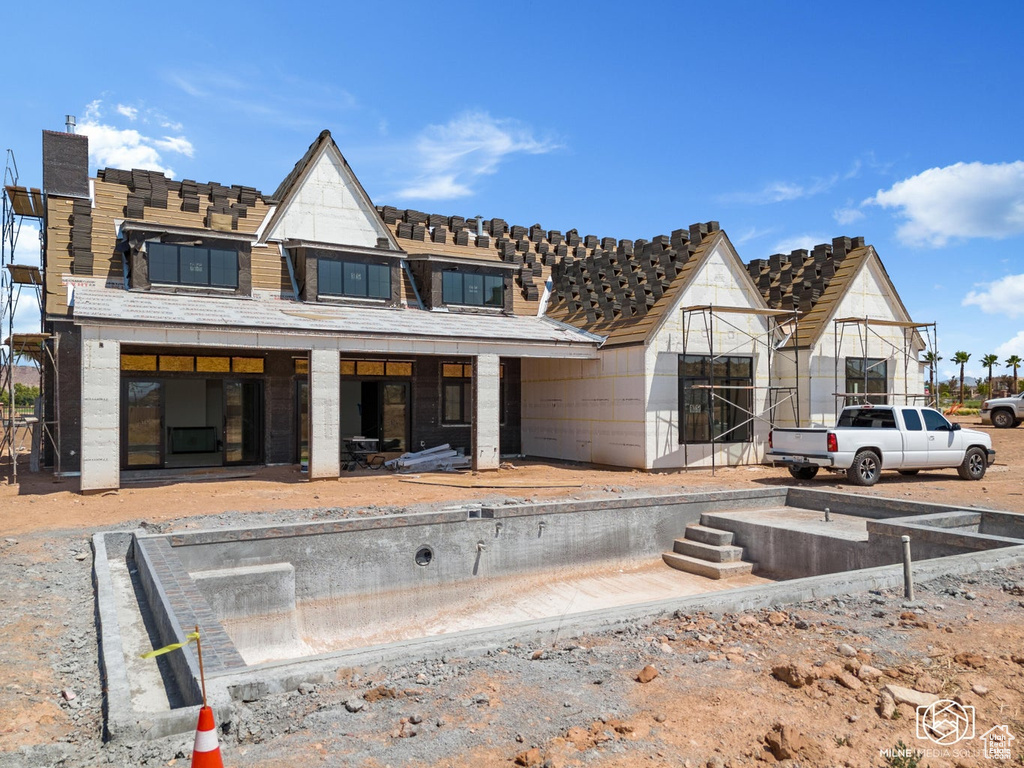 View of front of house