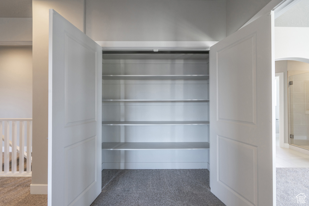View of closet