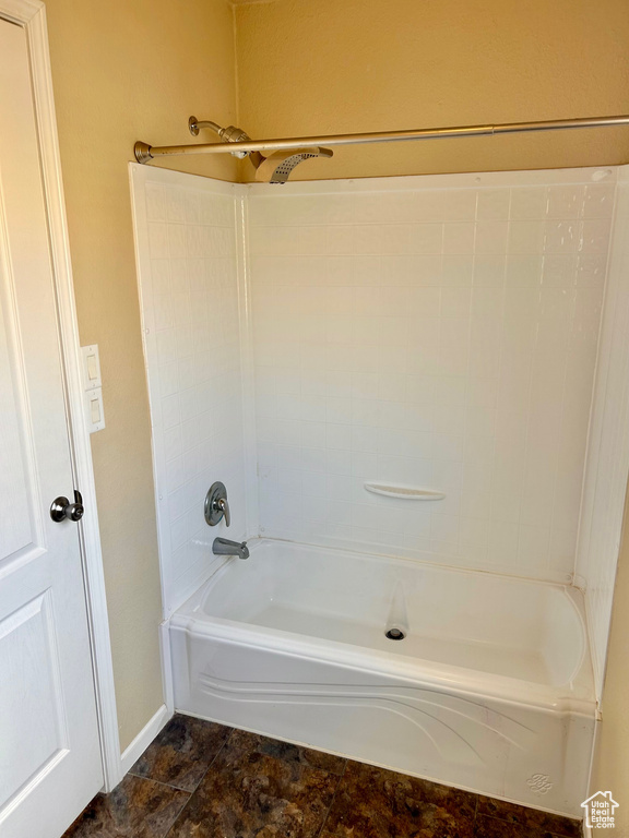 Bathroom featuring shower / bathing tub combination