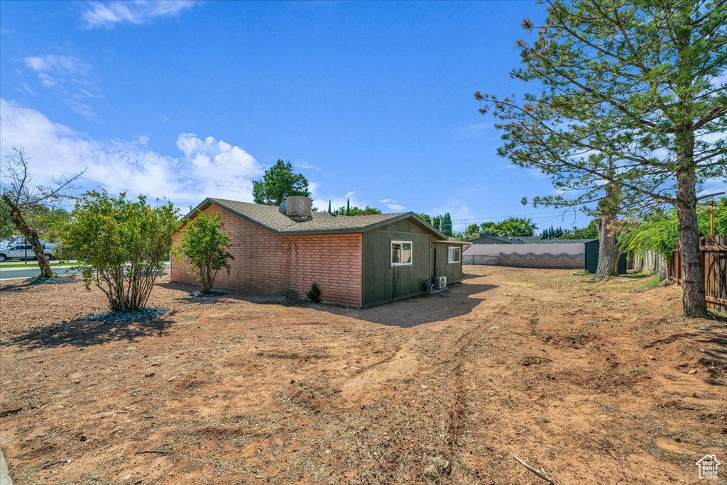 View of side of property