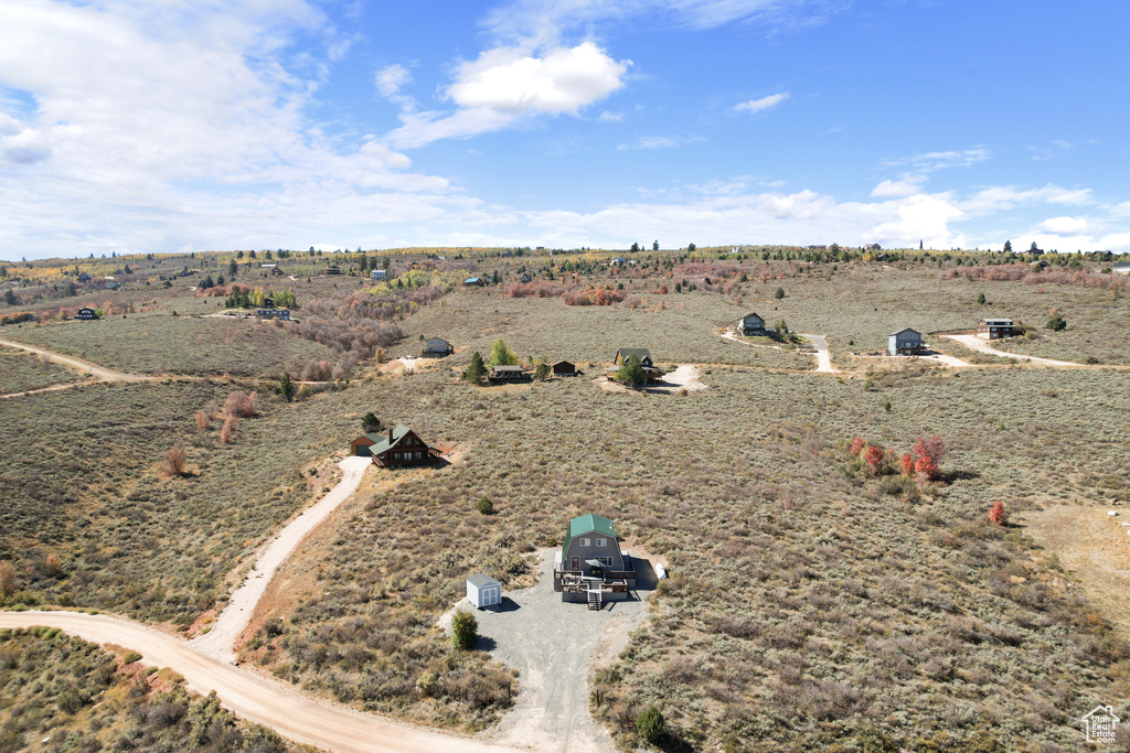 Drone / aerial view with a rural view