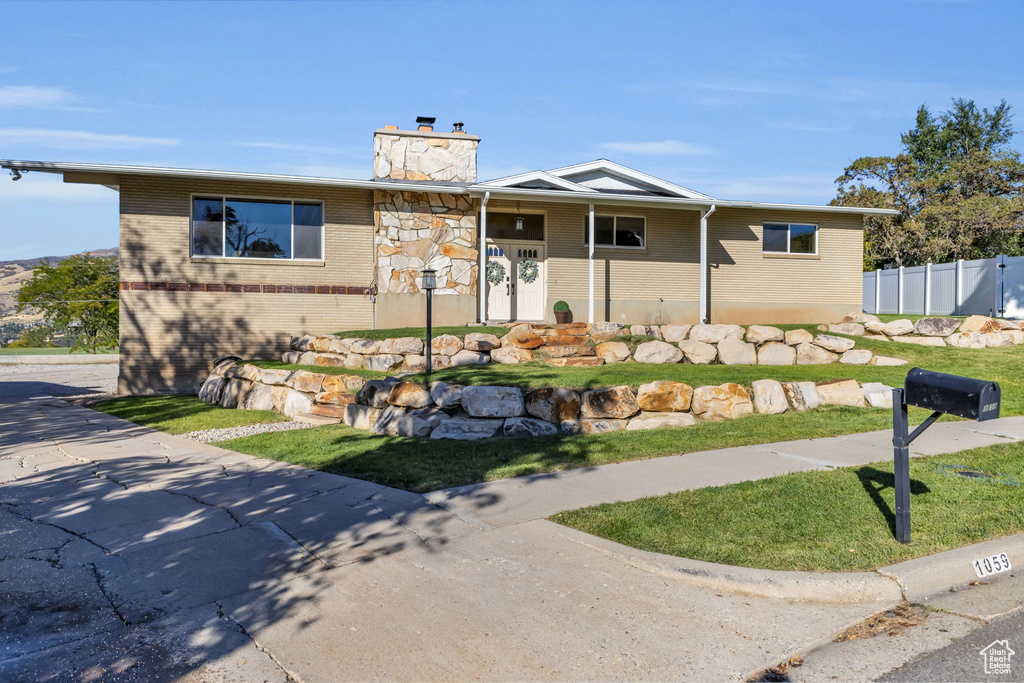 View of ranch-style house