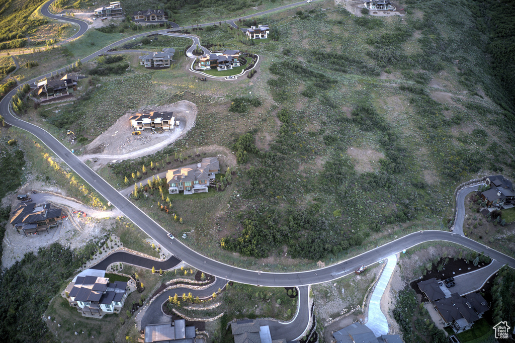 Aerial overview of property's location