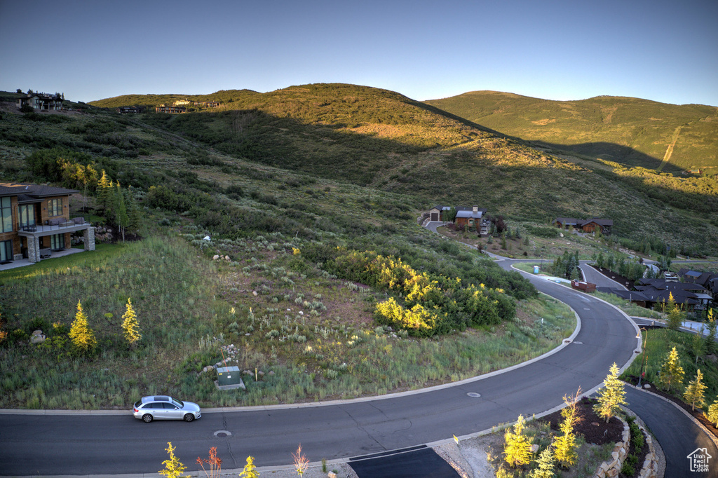 View of mountain backdrop