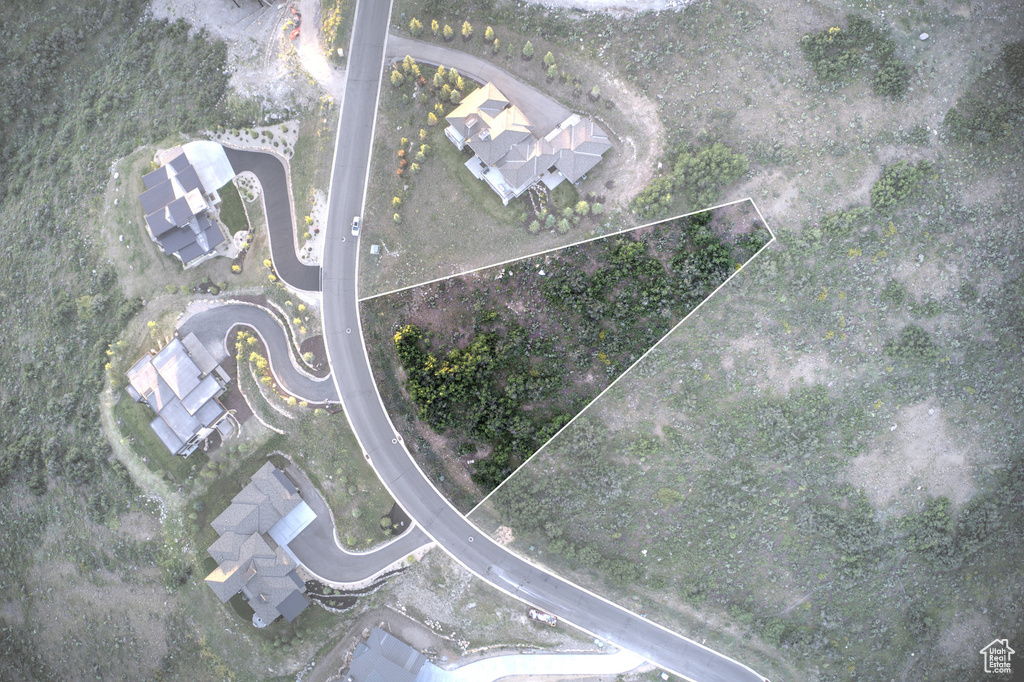 Aerial view of property's location