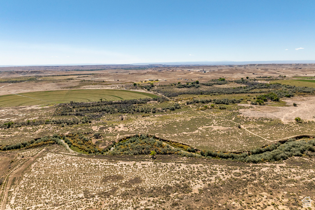 Bird's eye view with a rural view