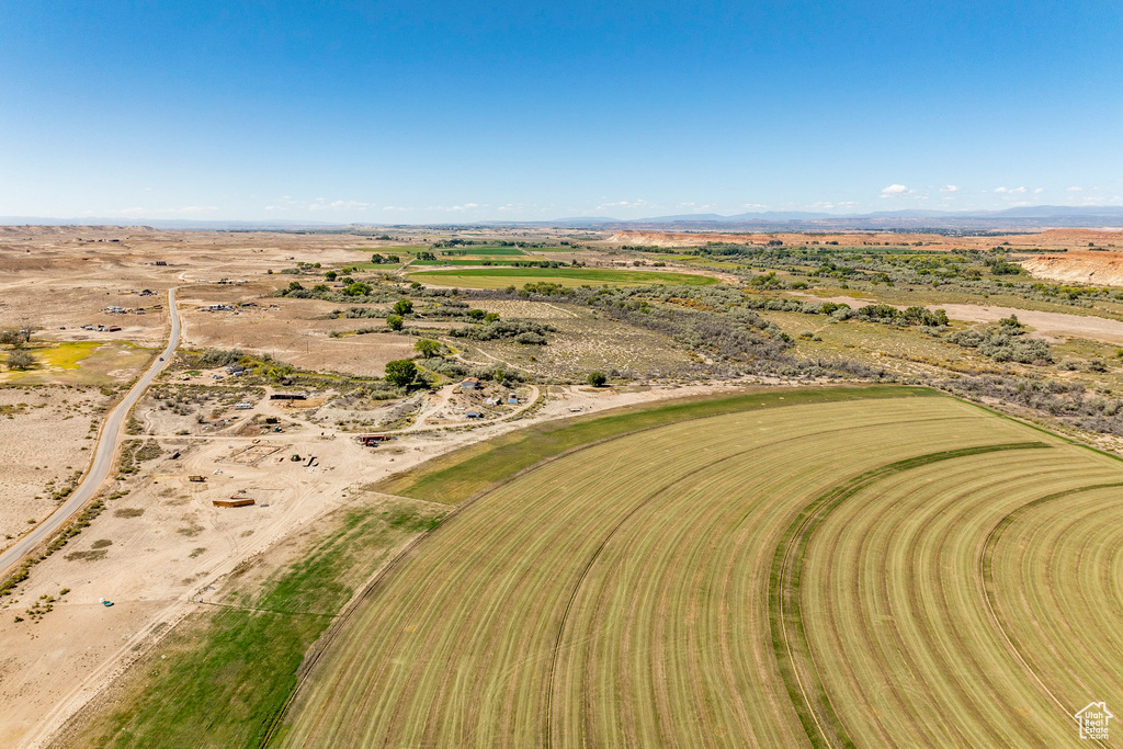 Drone / aerial view with a rural view