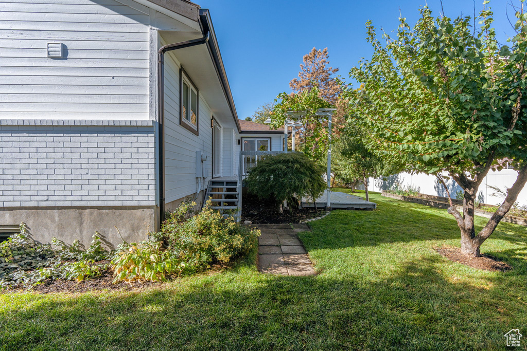 View of yard