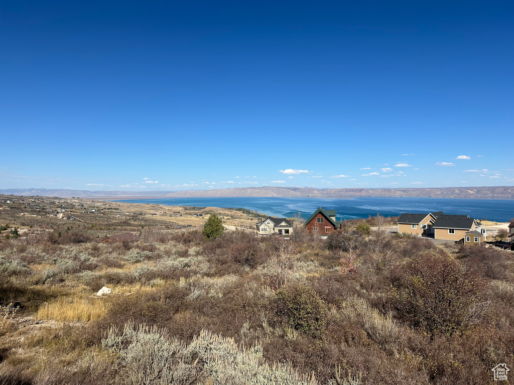 Property view of water featuring a mountain view