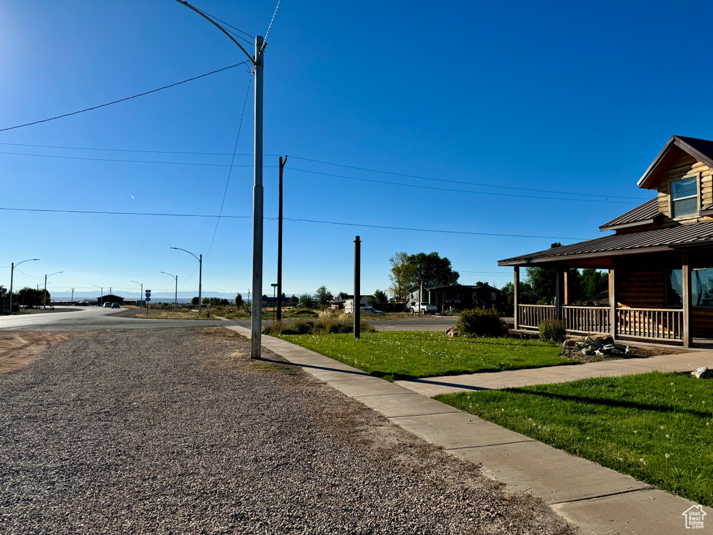 View of street