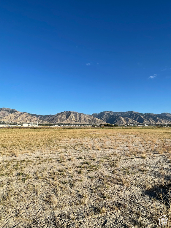 Property view of mountains featuring a rural view