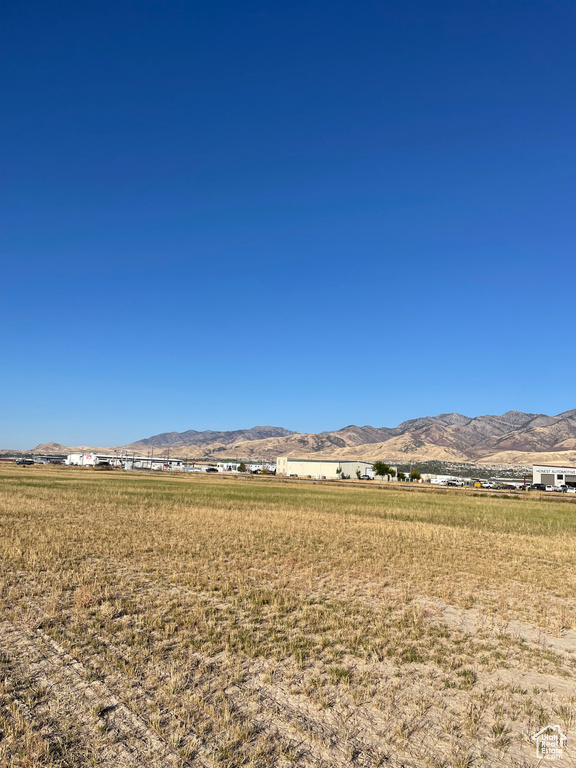 View of mountain feature featuring a rural view