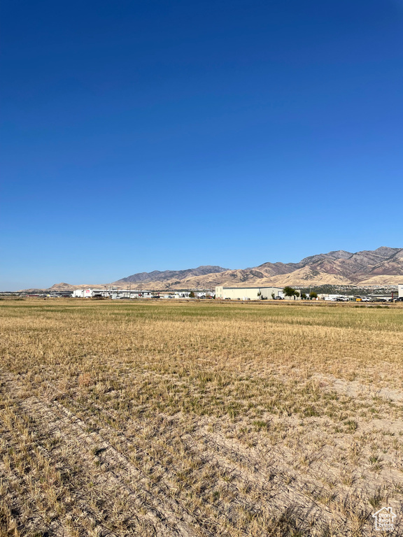 View of mountain feature with a rural view