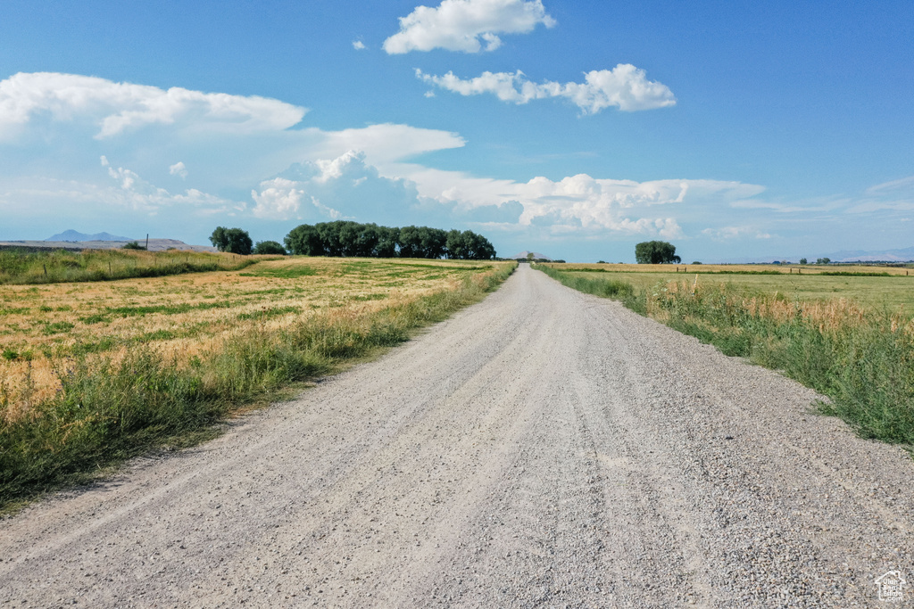 View of street featuring a rural view