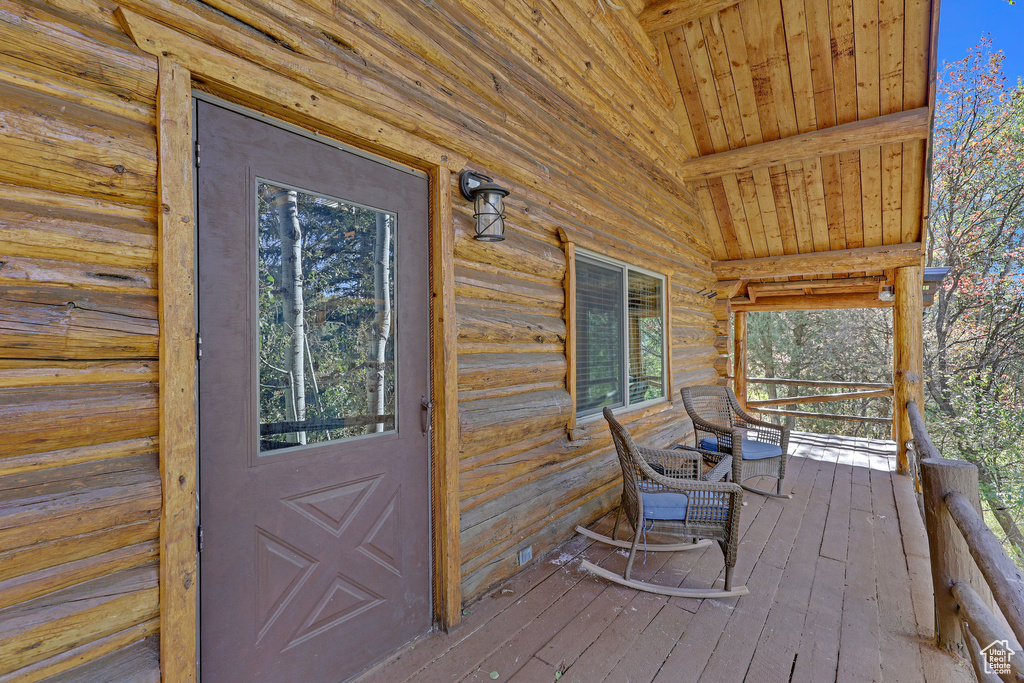 View of entrance to property