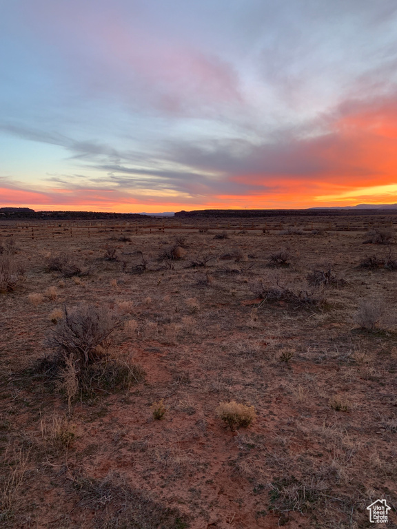 View of nature at dusk