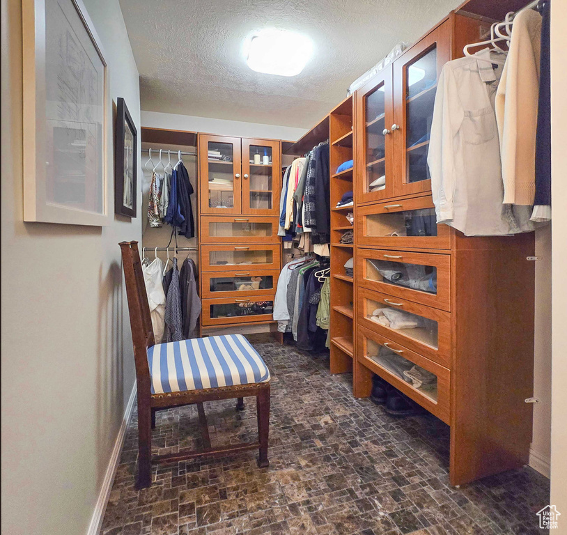 View of spacious closet