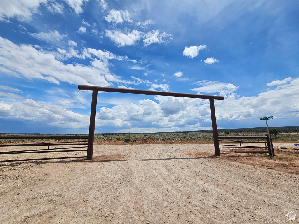 View of property's community with a view of countryside