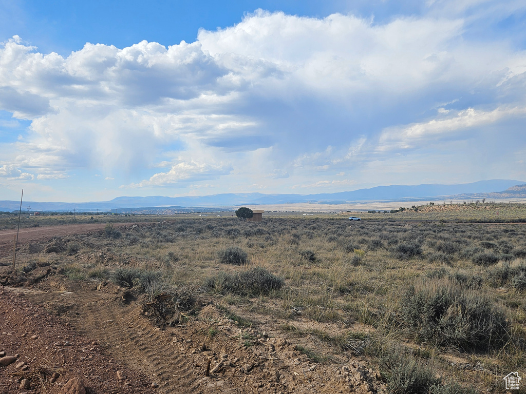 View of mountain feature featuring a rural view