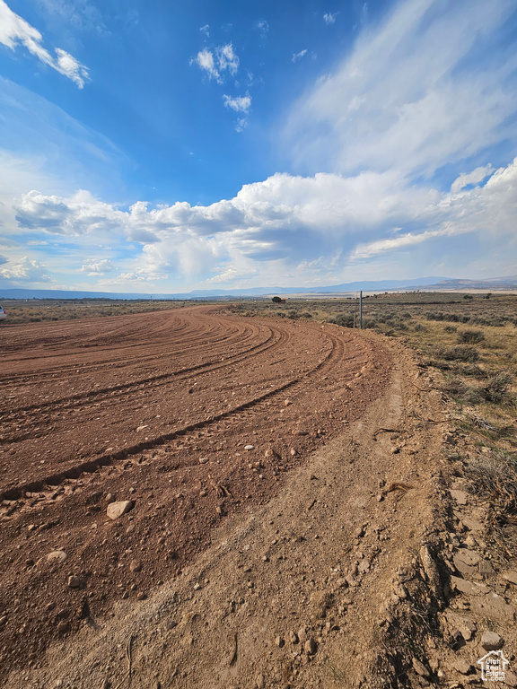 View of road with a rural view