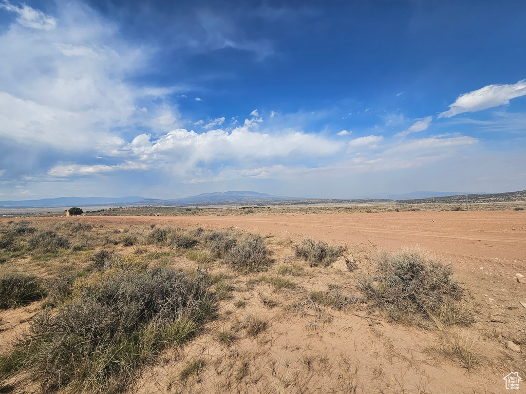 View of local wilderness featuring a mountain view and a rural view